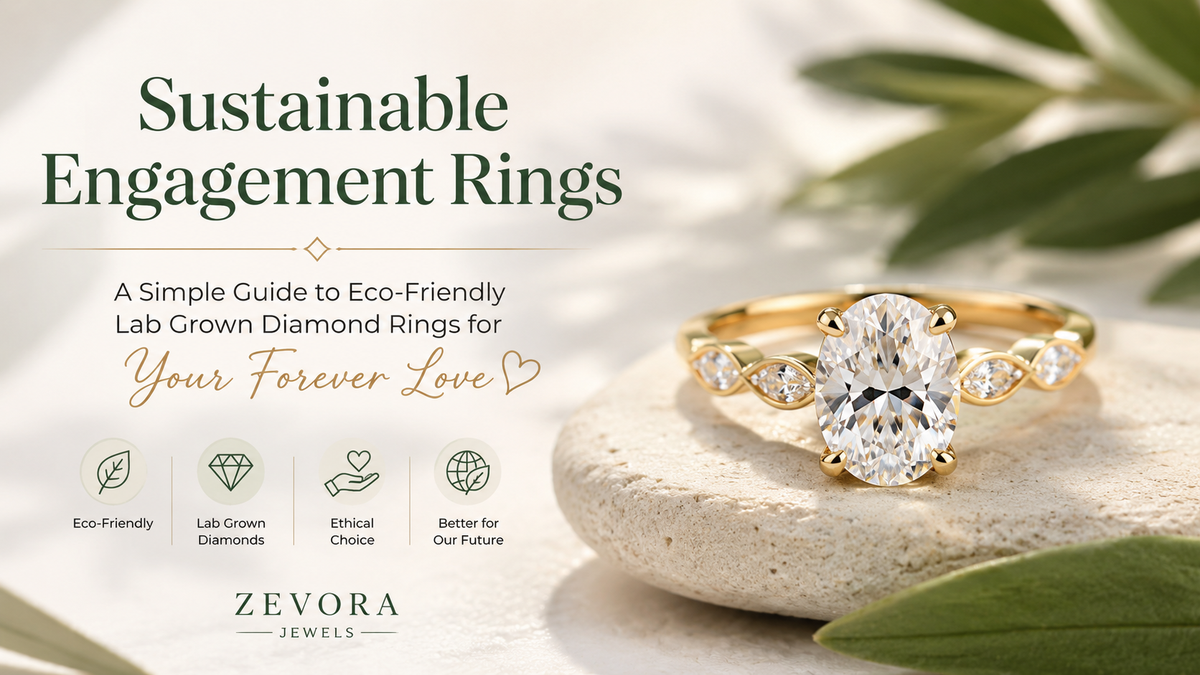 Sustainable Engagement Rings: Eco-Friendly Lab Grown Diamond Rings