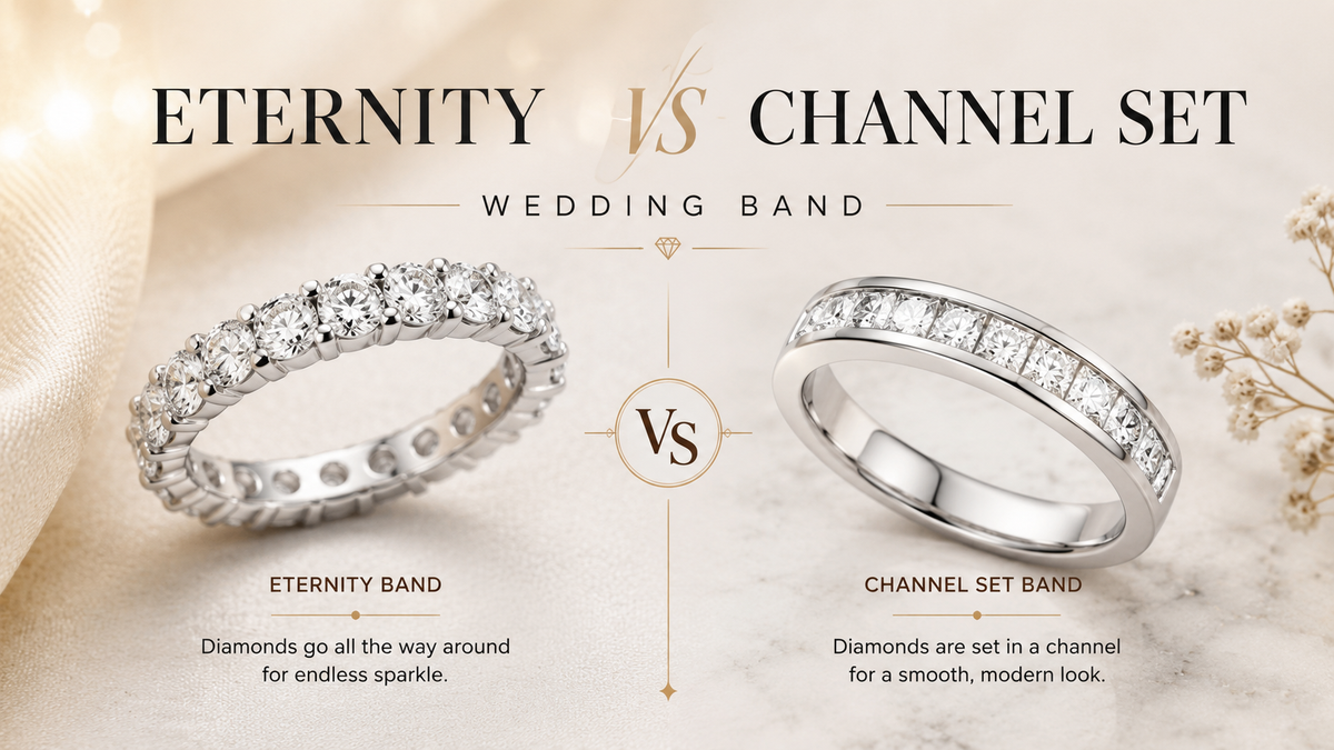 Eternity vs Channel Set Wedding Band