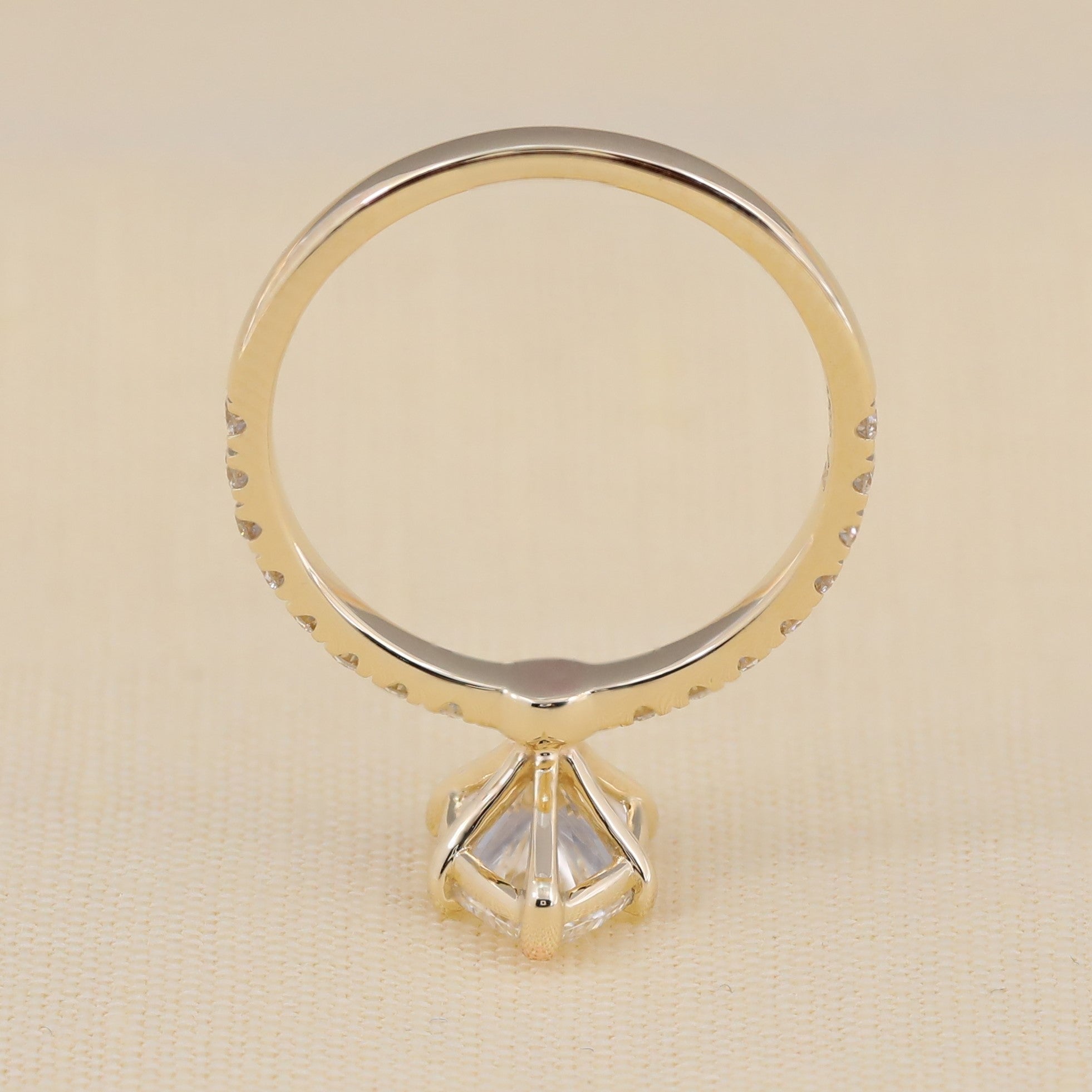 Marquise Lab Grown Diamond Engagement Ring