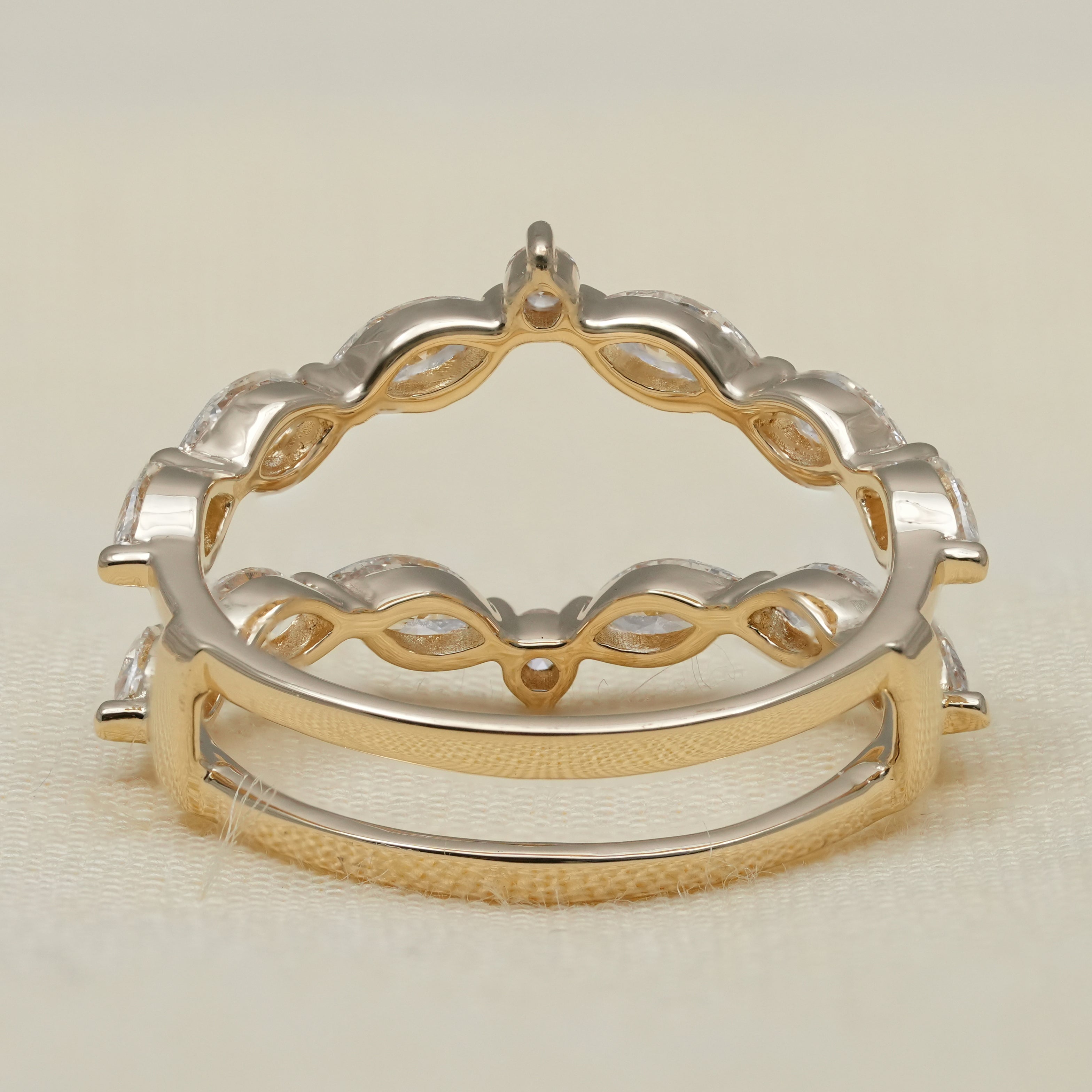 Marquise lab grown diamond ring modern bridal engagement jewelry
