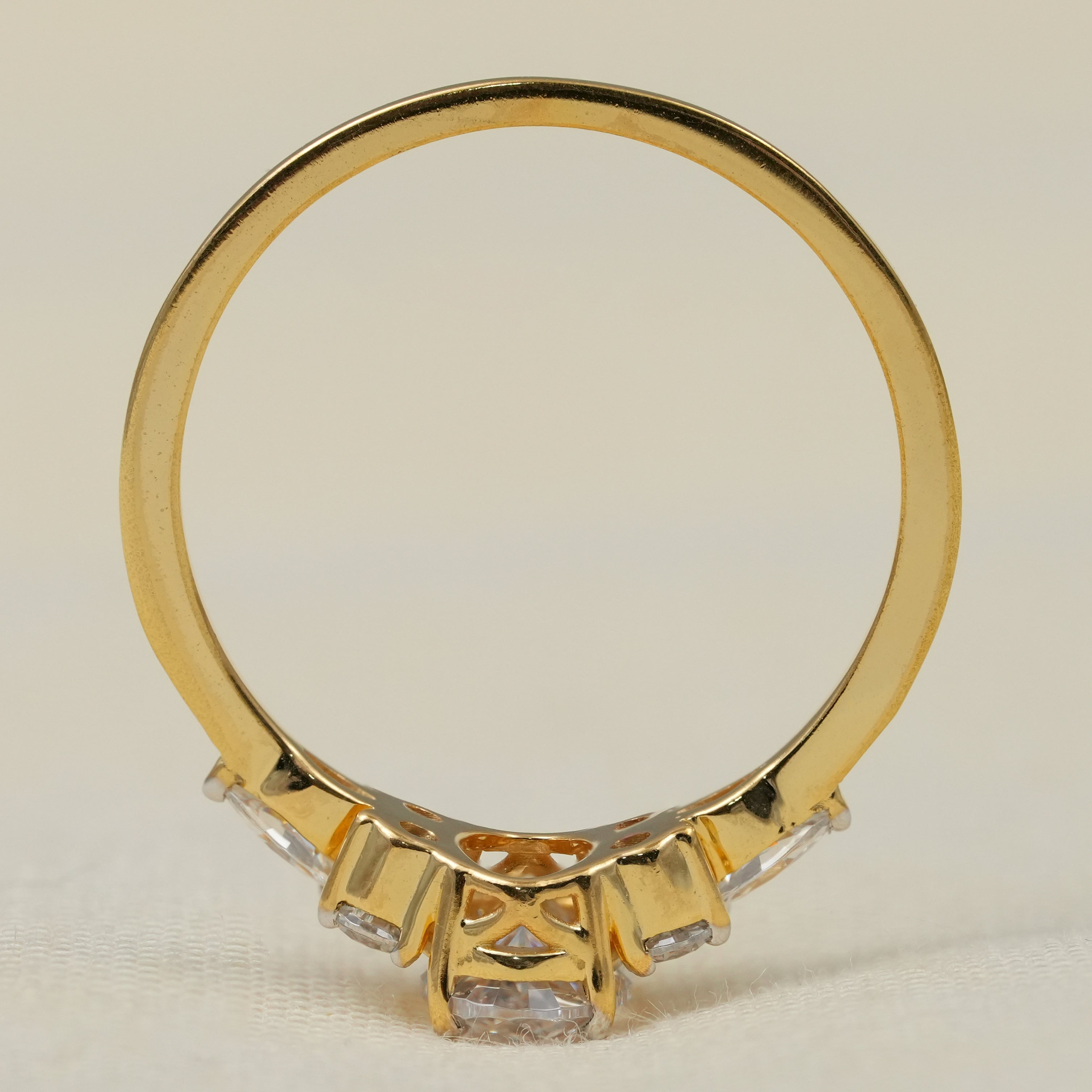 Oval Cut Lab Grown Diamond Engagement Ring