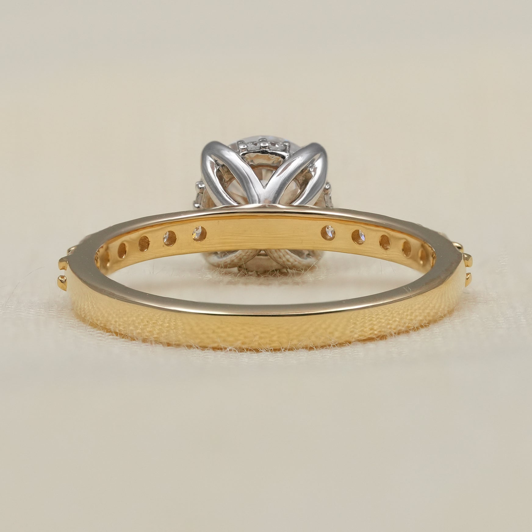 Classic Round Diamond Solitaire Engagement Ring