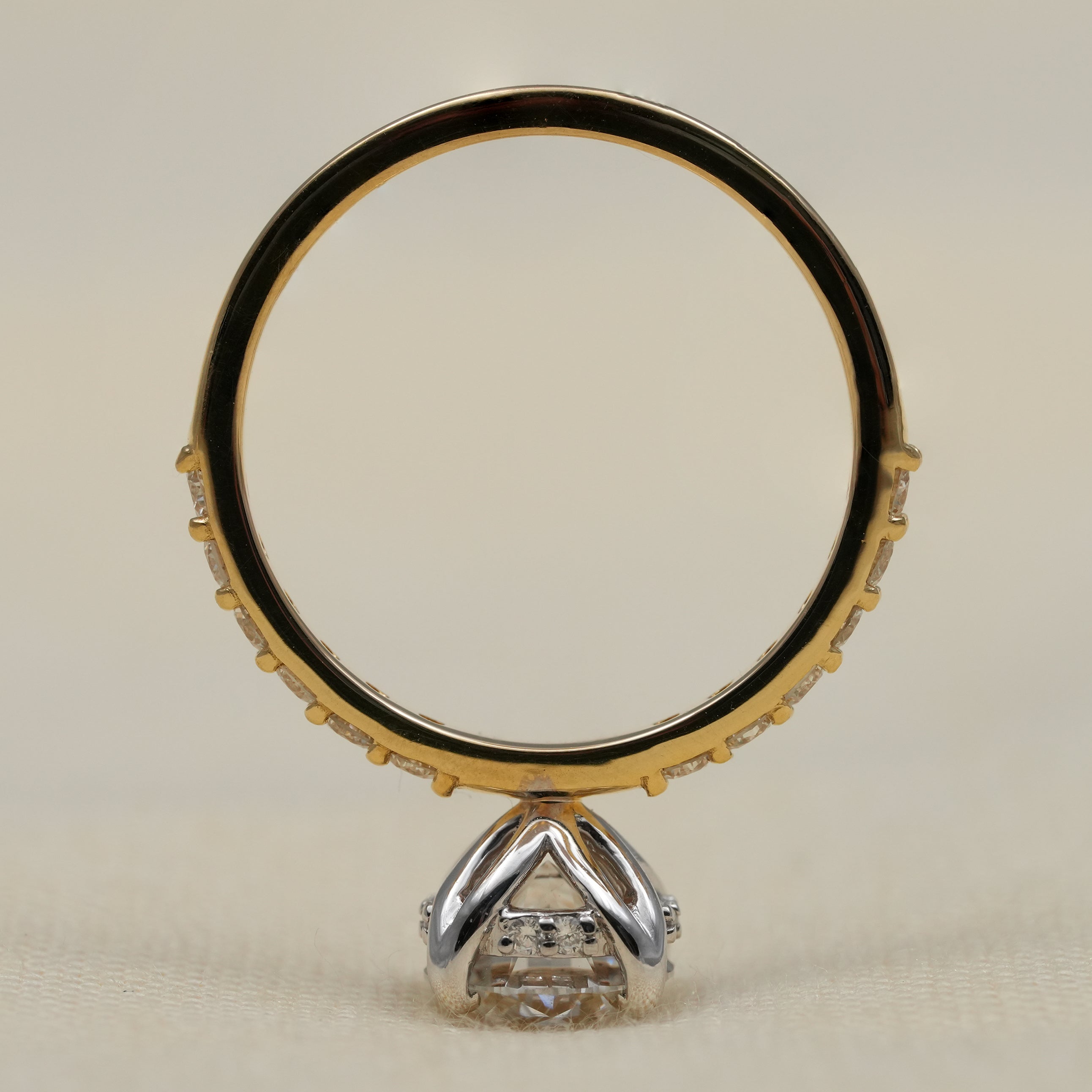Classic Round Diamond Solitaire Engagement Ring