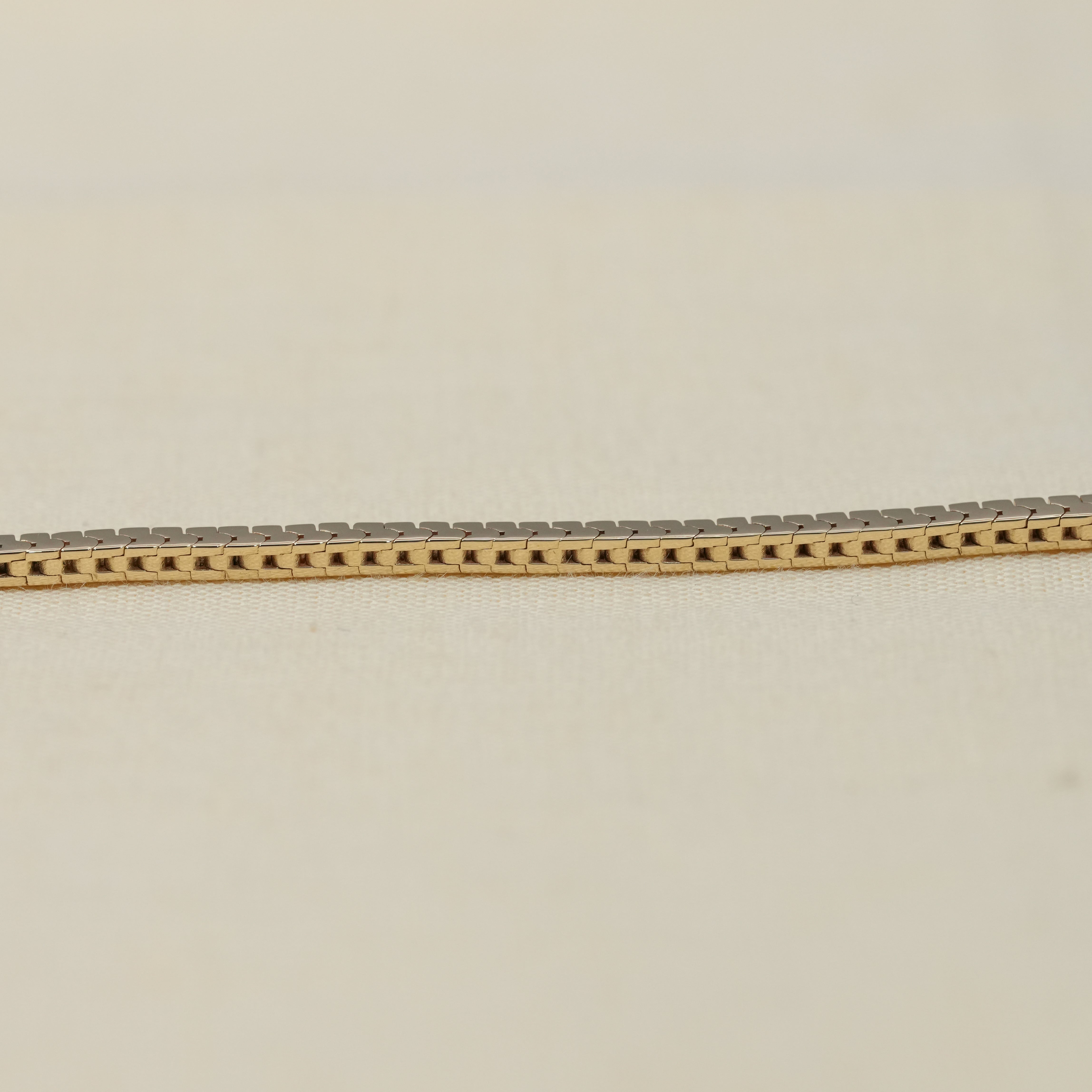 Minimalist Princess Cut Lab Diamond Tennis Bracelet