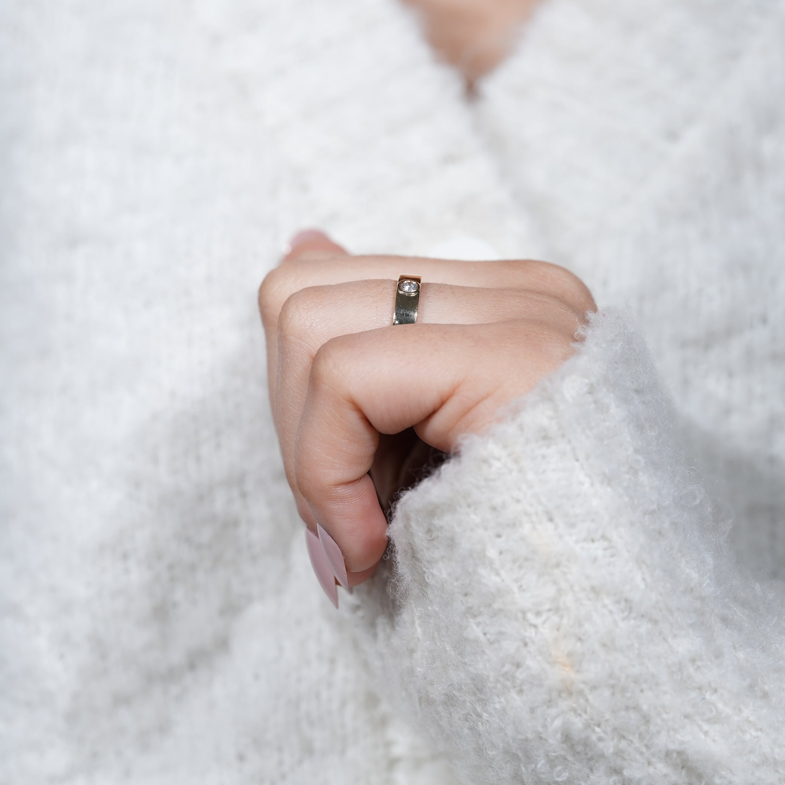 Classic Lab Grown Diamond Wedding Band