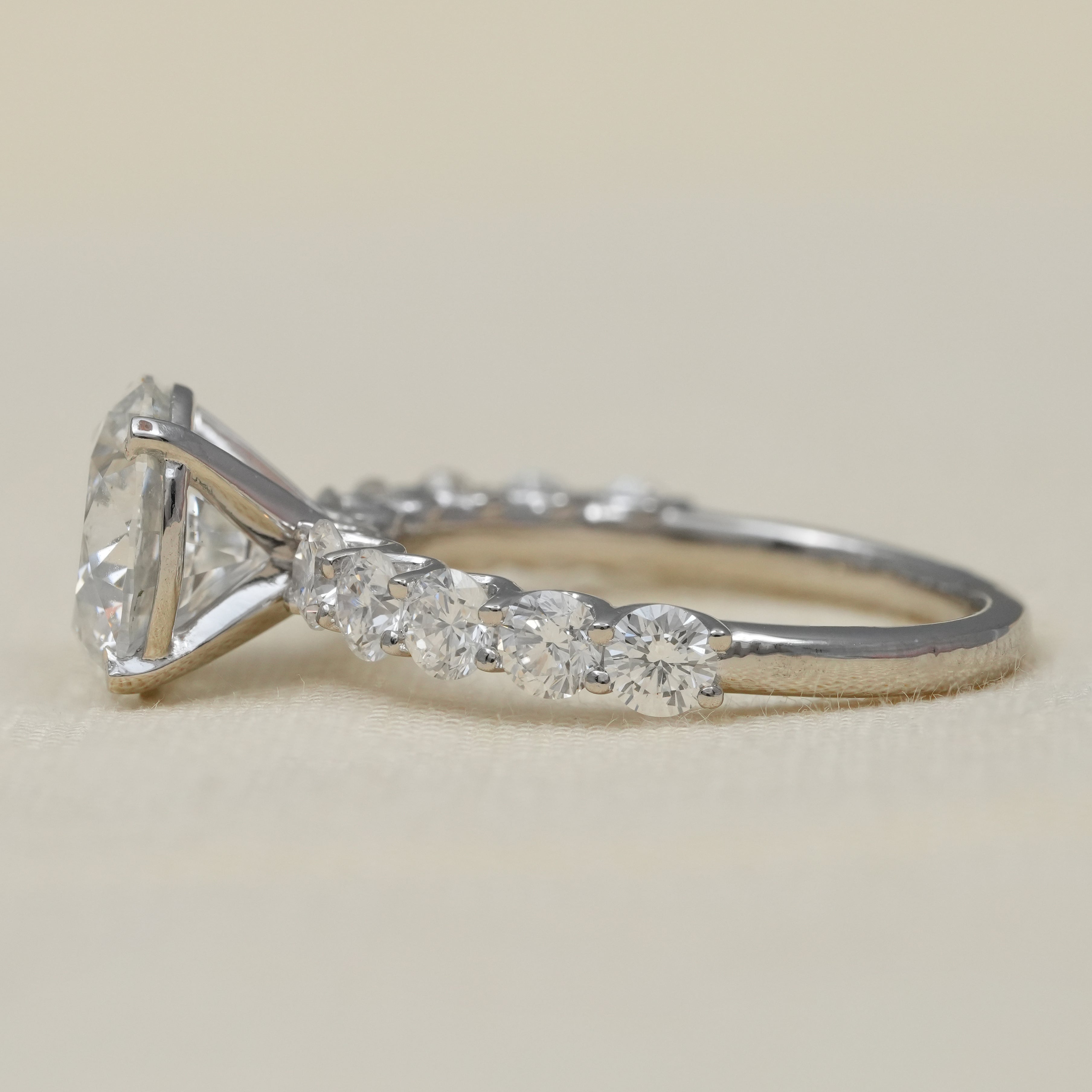 Classic Round Diamond Solitaire Engagement Ring