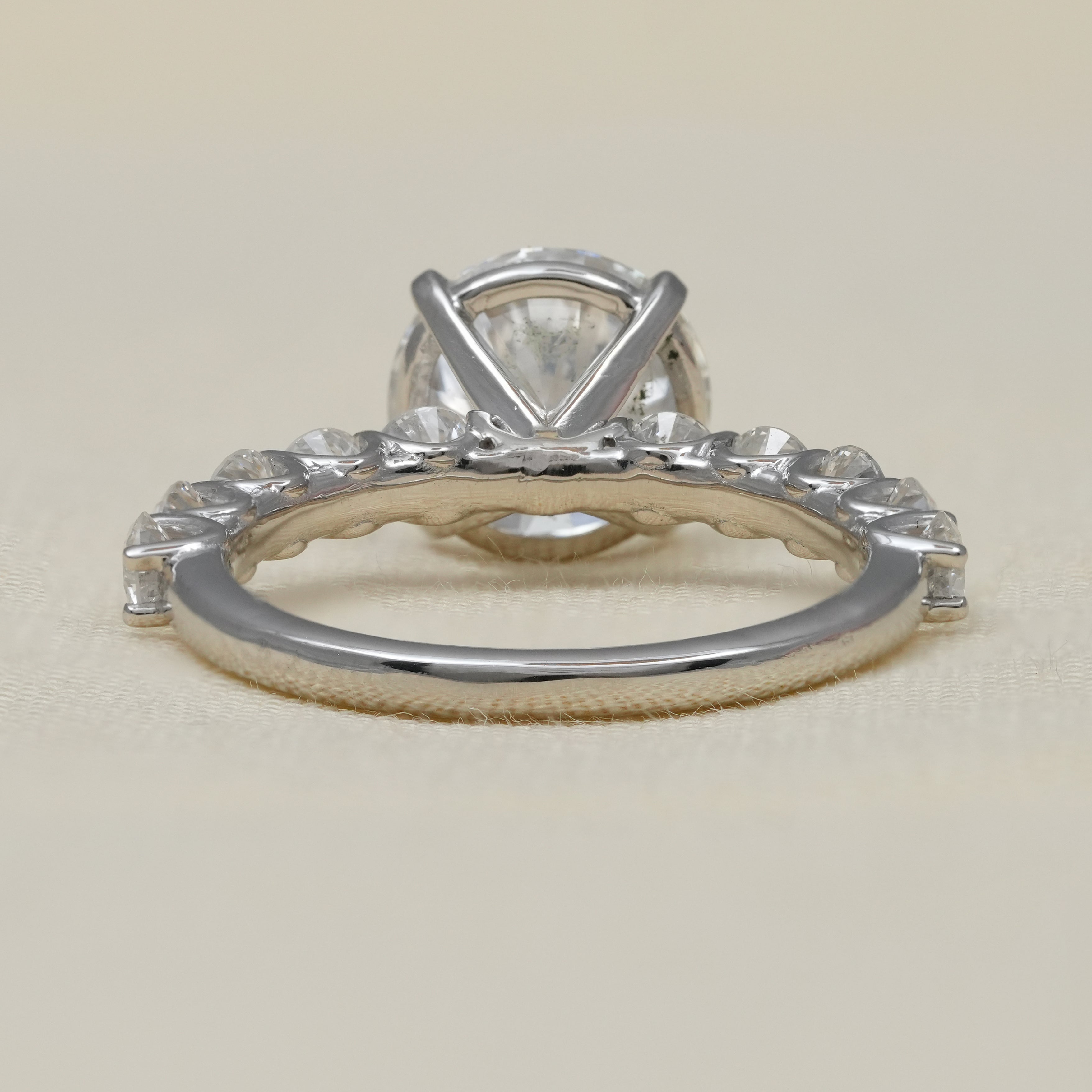 Classic Round Diamond Solitaire Engagement Ring