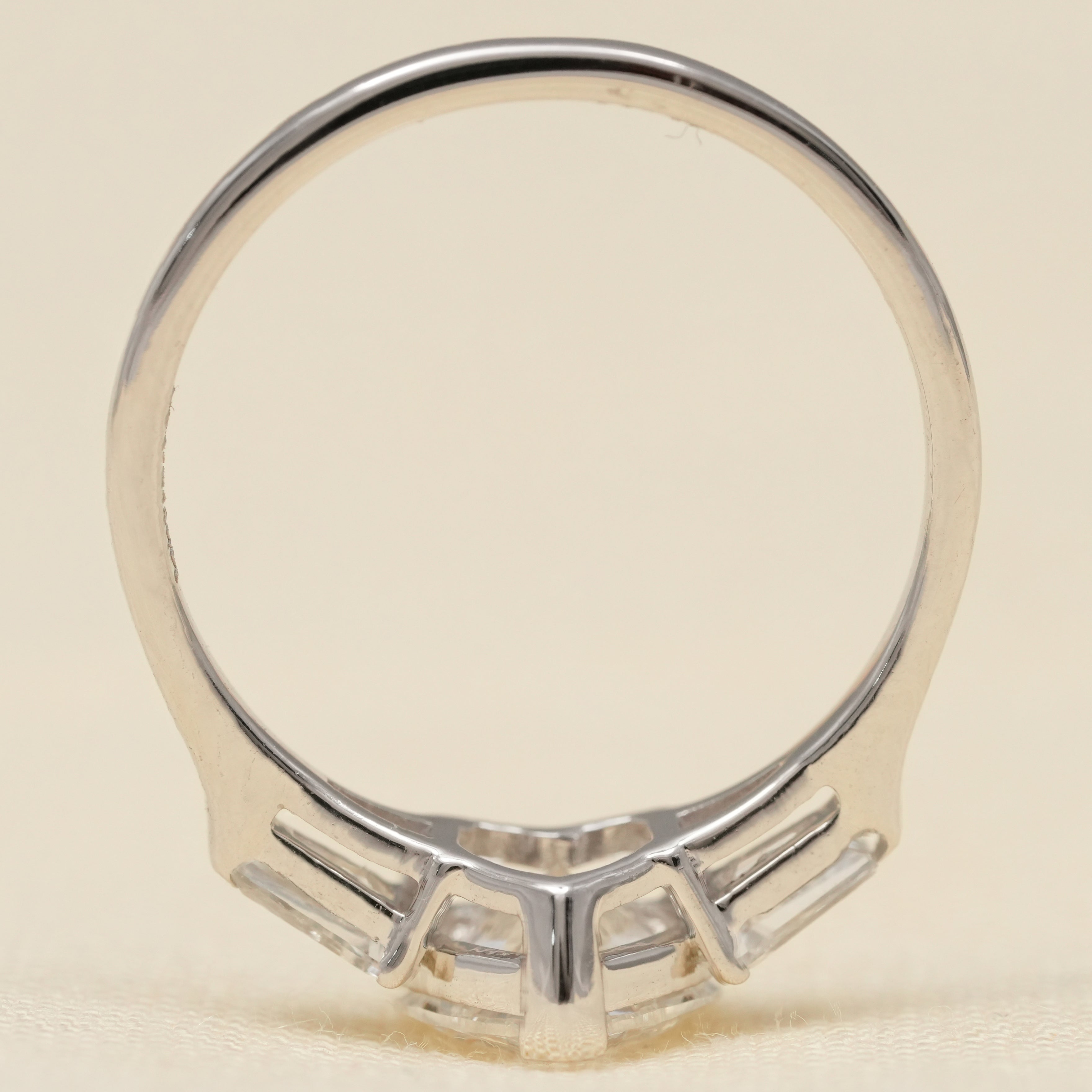 Timeless heart cut engagement ring highlighting lab grown diamond brilliance