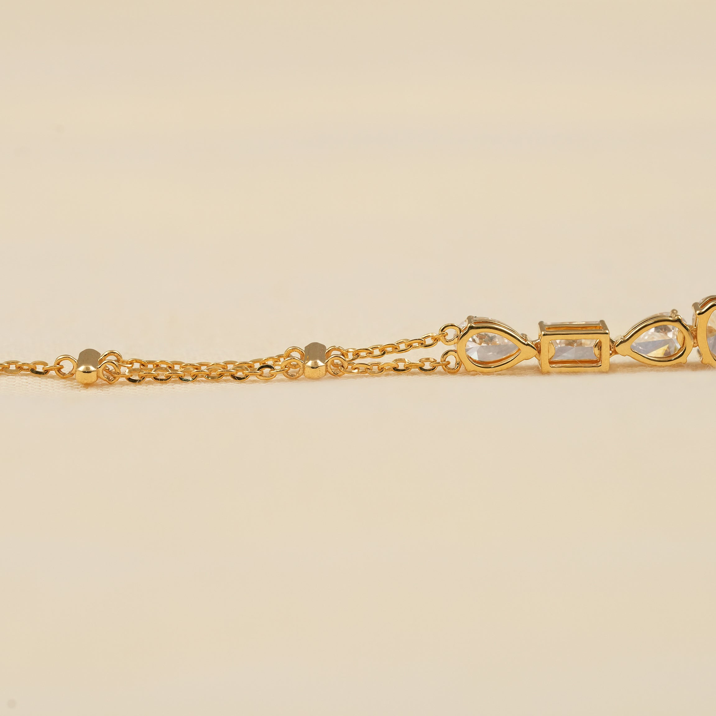 Modern Mixed Shape Lab Diamond Bracelet for Everyday Luxury