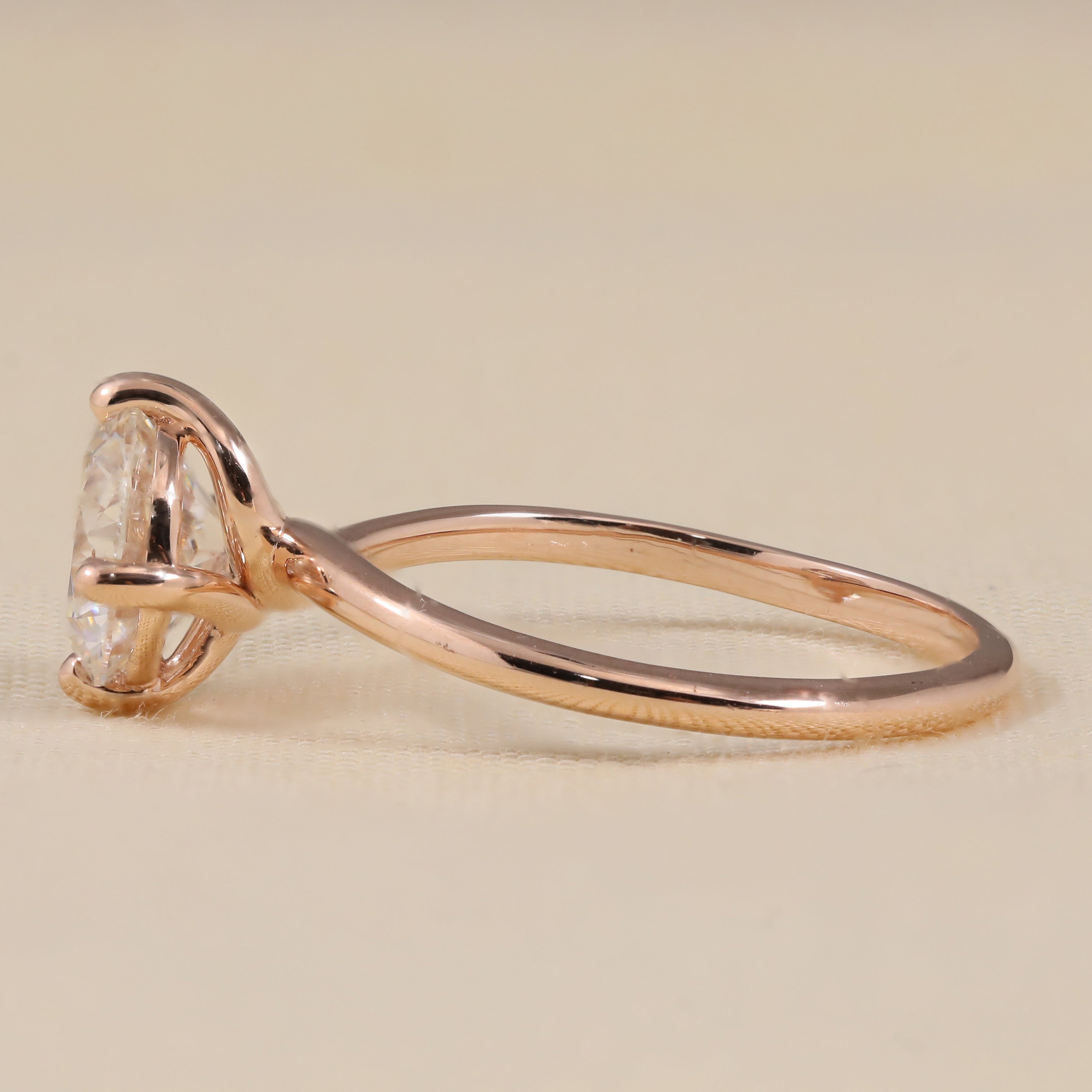 Celebrate birthdays using lab created diamond solitaire jewelry