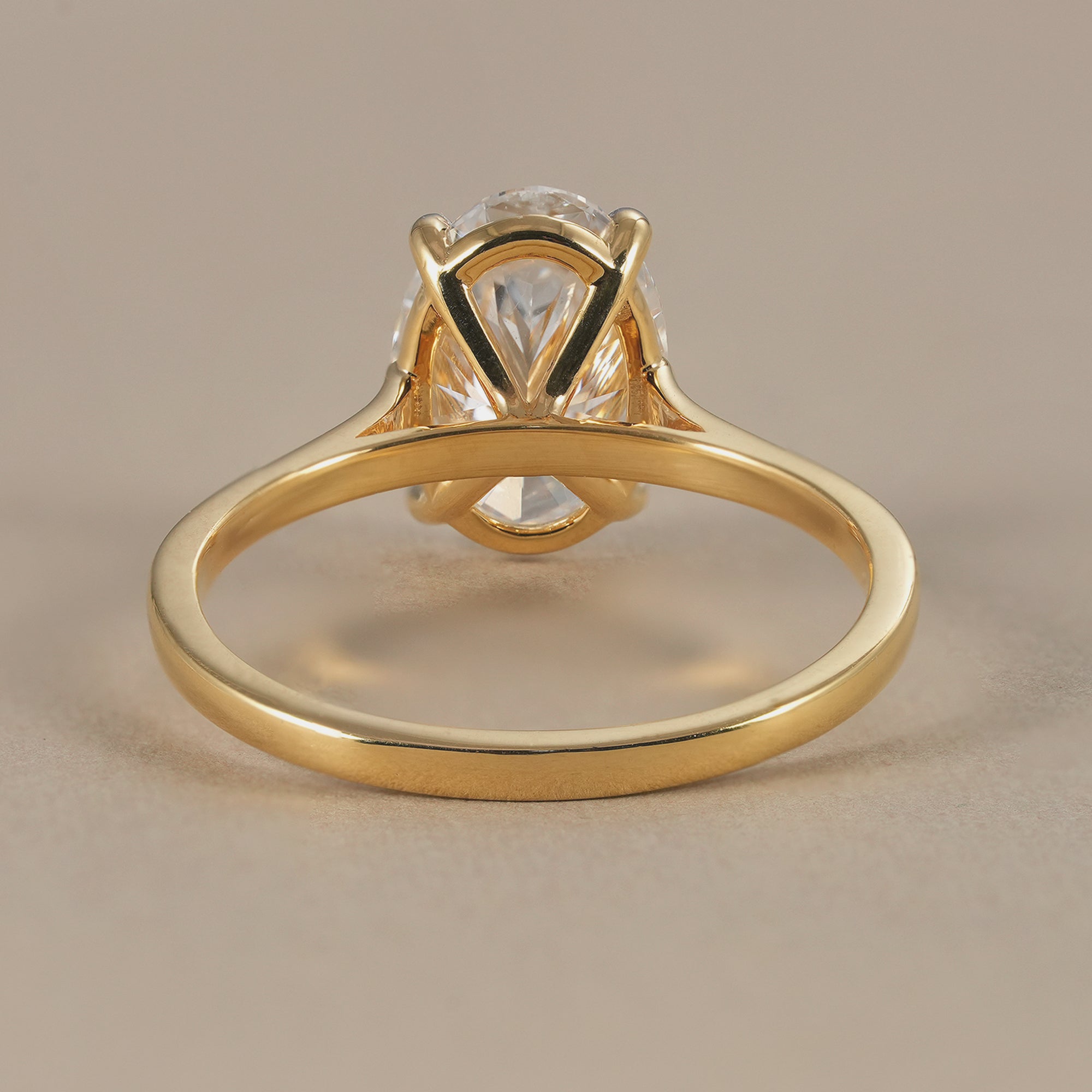 Oval Diamond Ring