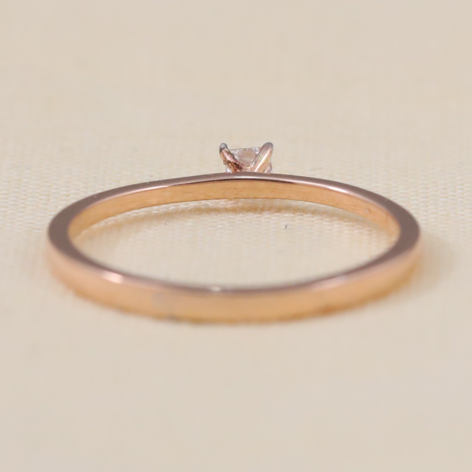 Elegant princess-cut lab-grown diamond ring perfect for birthdays or meaningful gifts
