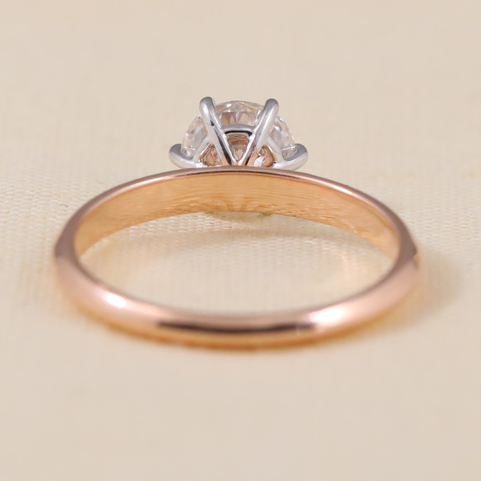 Round Brilliant Diamond Solitaire Engagement Ring