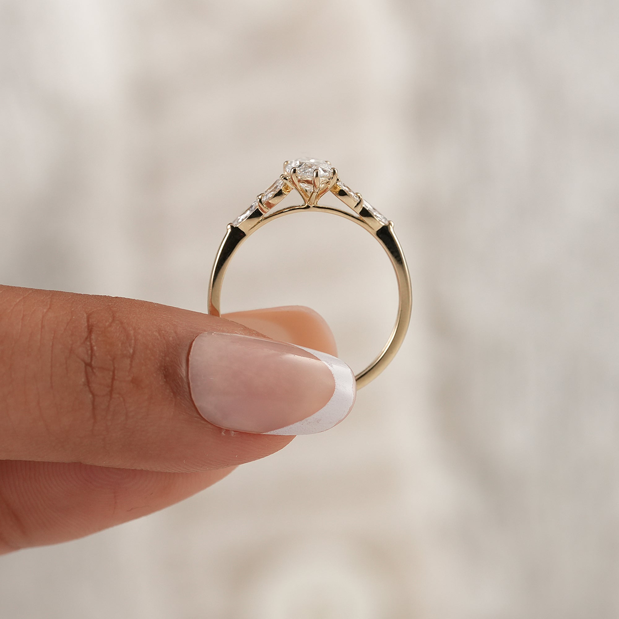 Marquise Engagement Ring