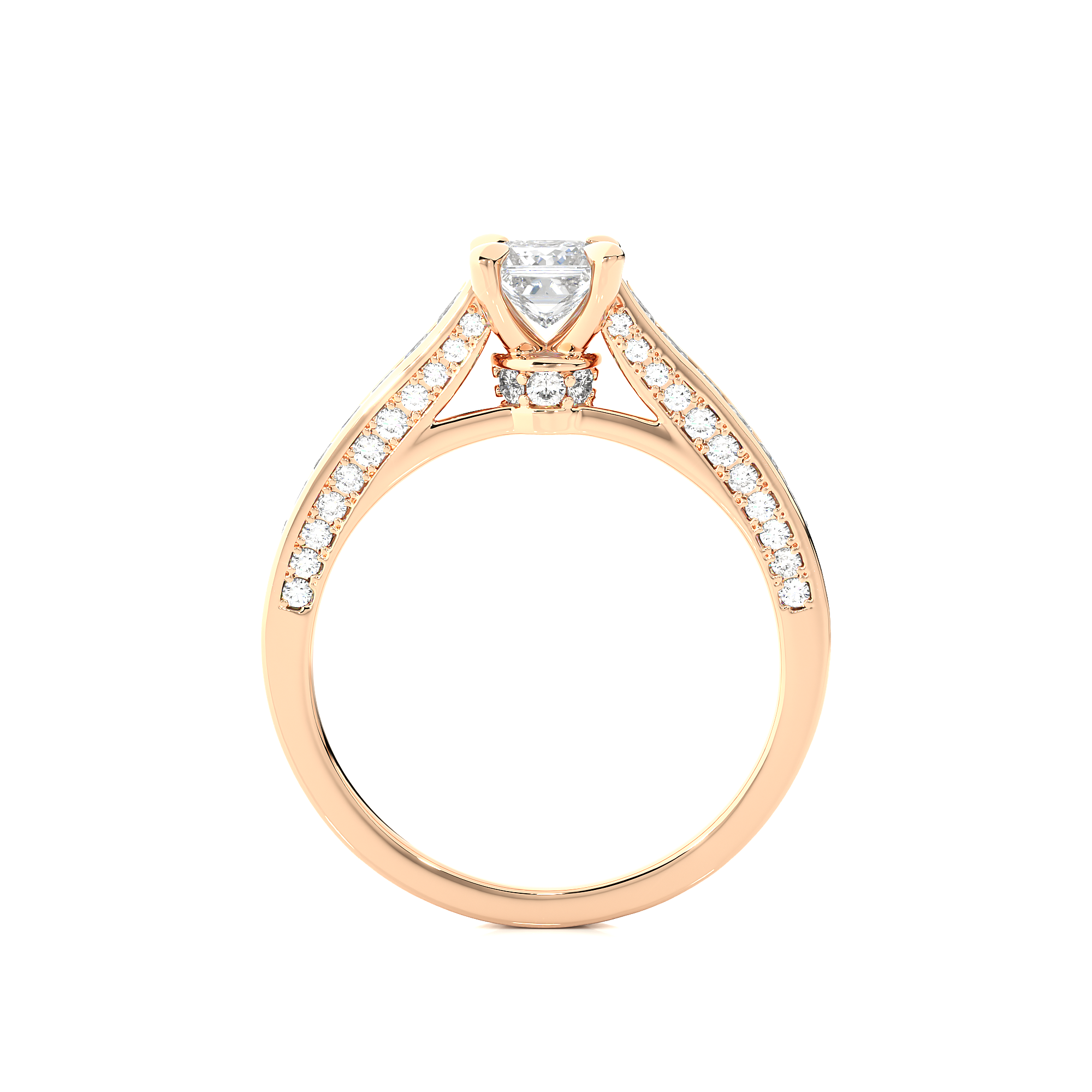 Princess Cut Diamond Engagement Ring