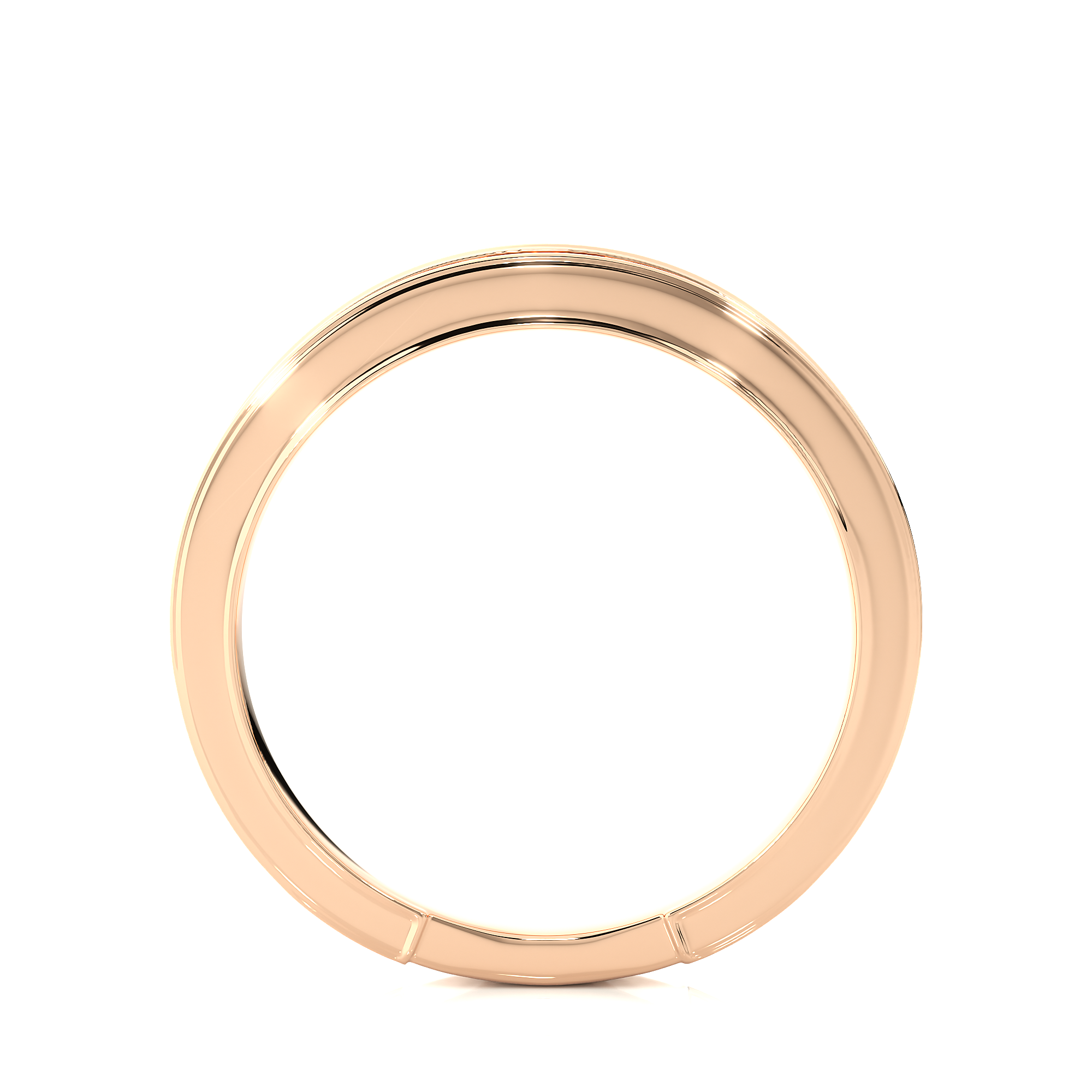 Channel Set Lab Grown Diamond Half Eternity Ring
