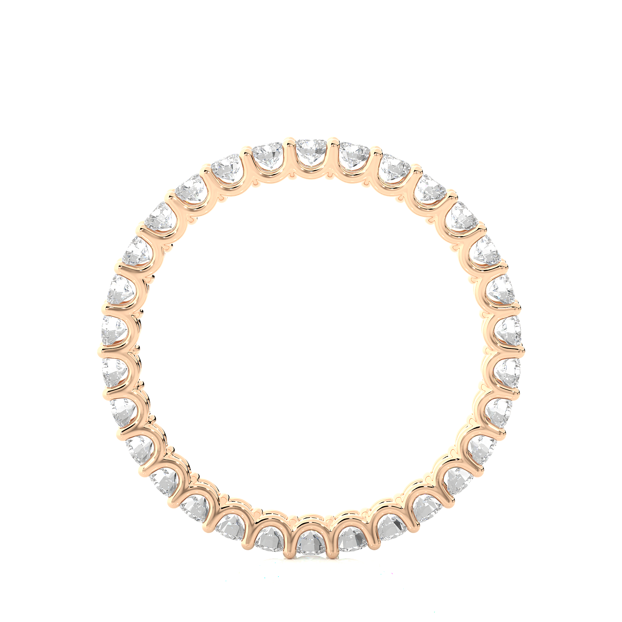 Classic Lab Grown Diamond Eternity Wedding Band