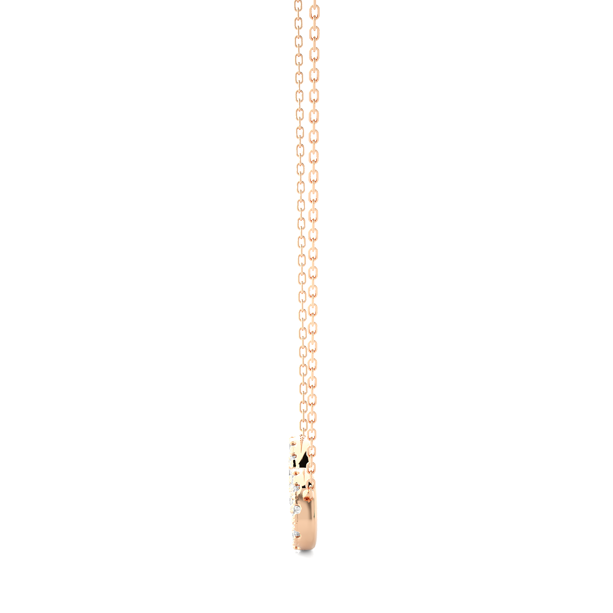 Infinity Lab Grown Diamond Pendant Necklace