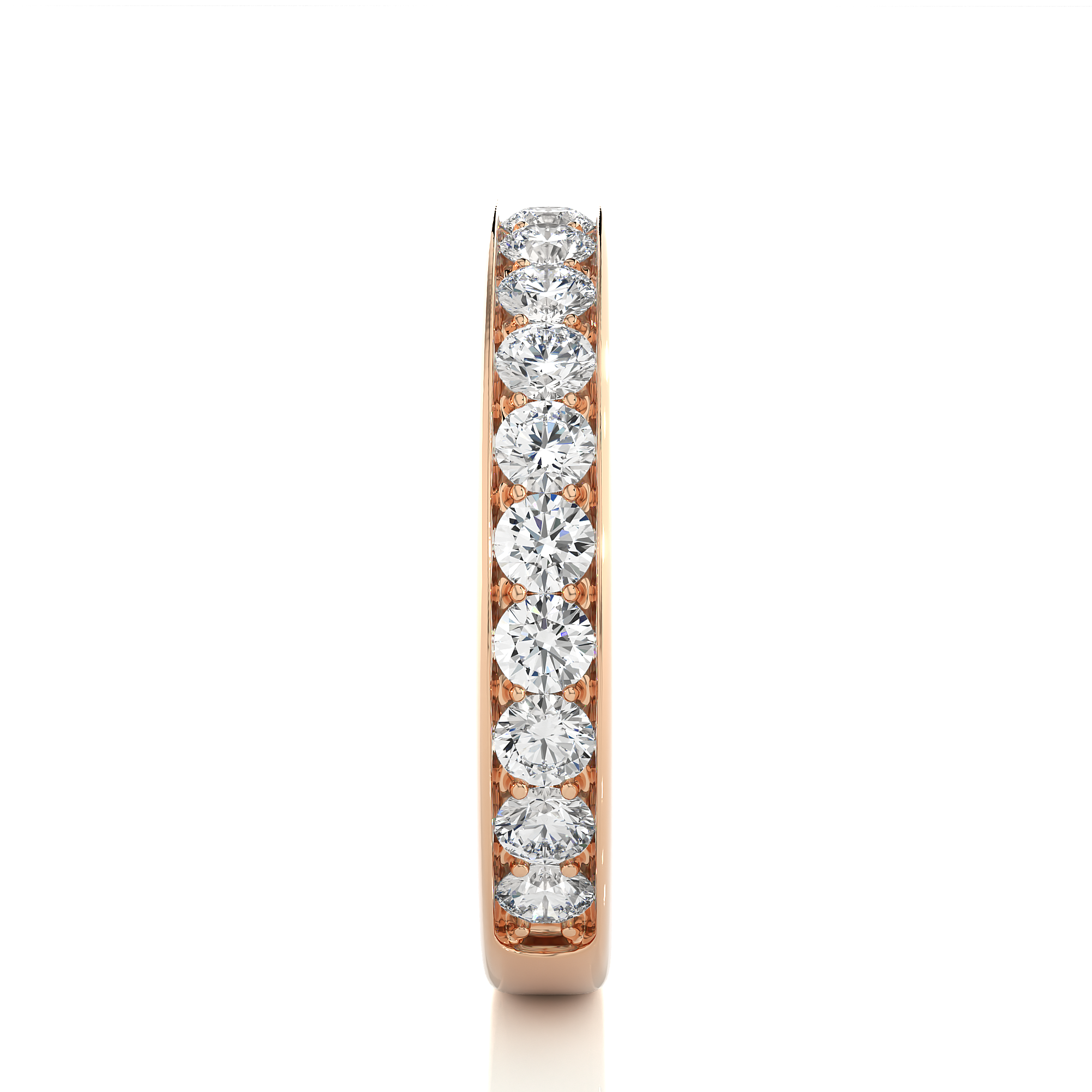 Channel Set Lab Grown Diamond Eternity Ring