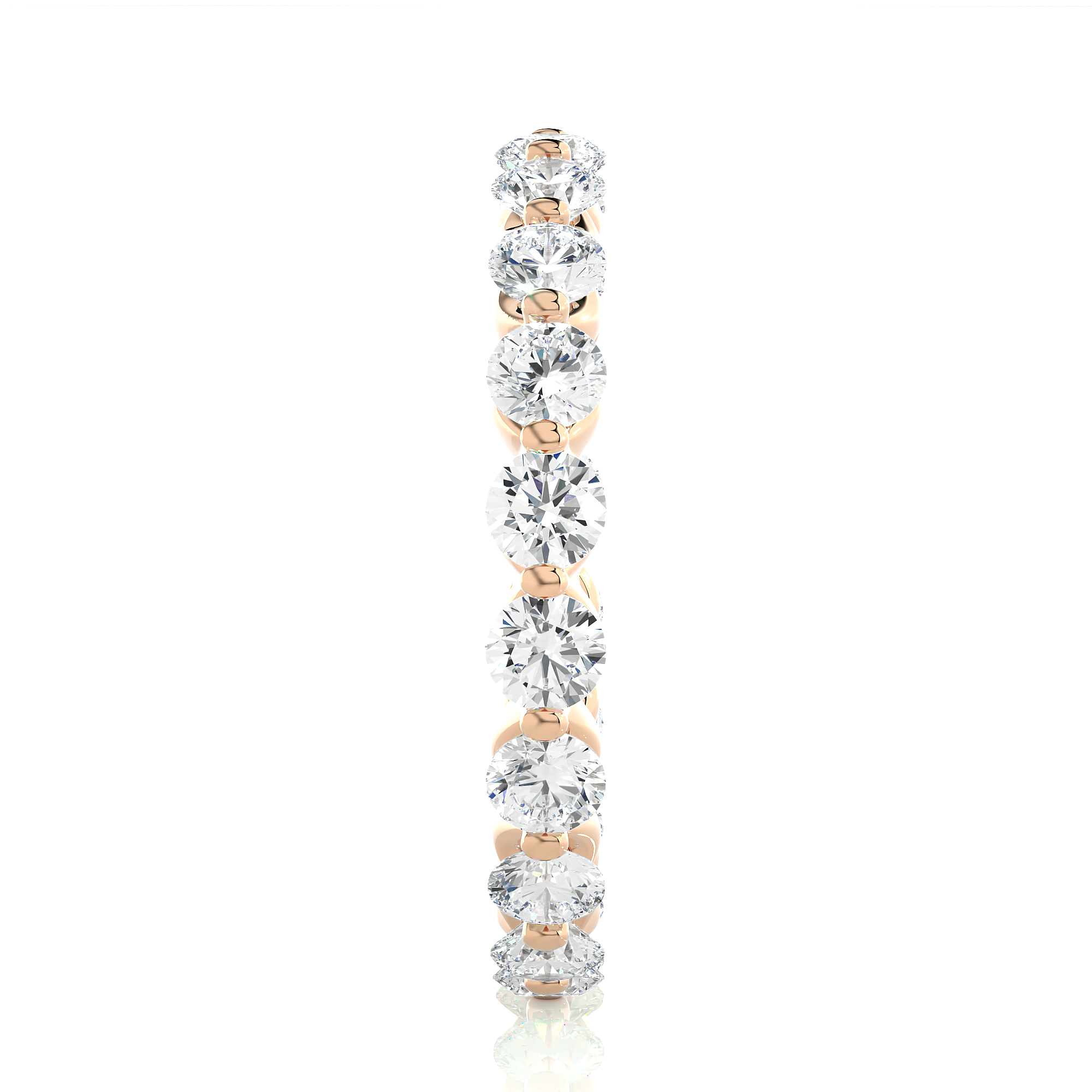 Lab Diamond Luxe Eternity Wedding Band
