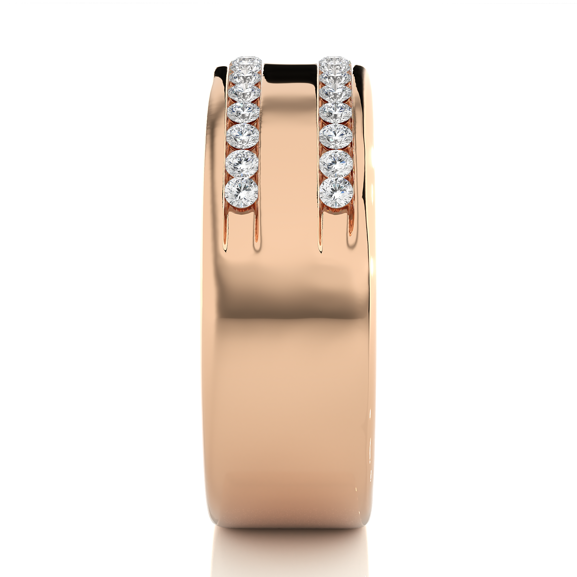Lab Grown Diamond Luxury Men’s Wedding Band