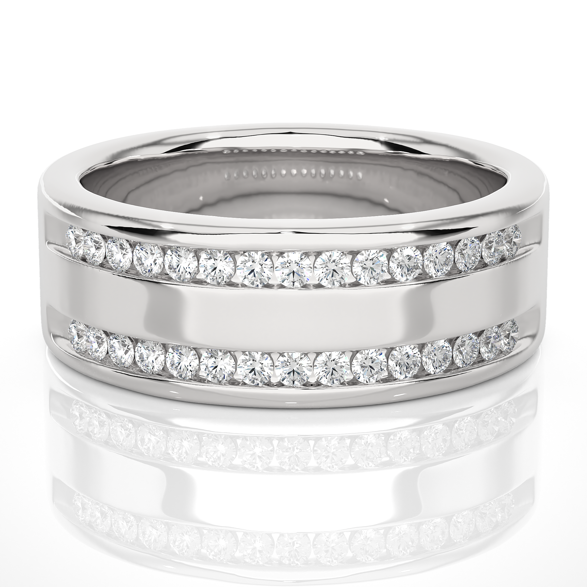 Lab Grown Diamond Luxury Men’s Wedding Band