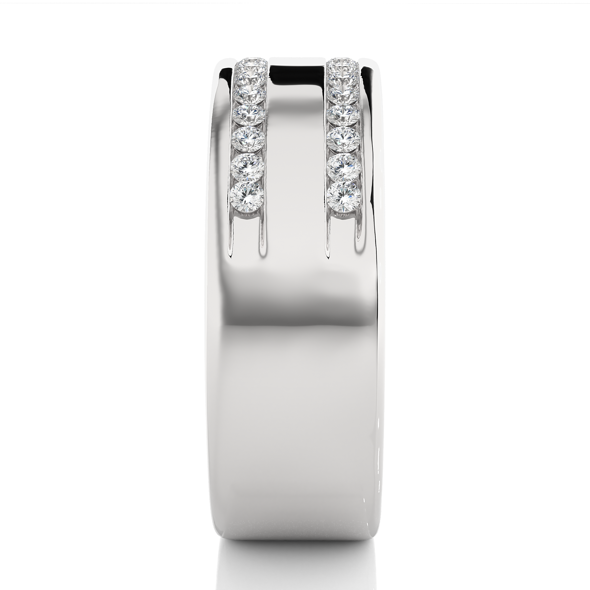 Lab Grown Diamond Luxury Men’s Wedding Band