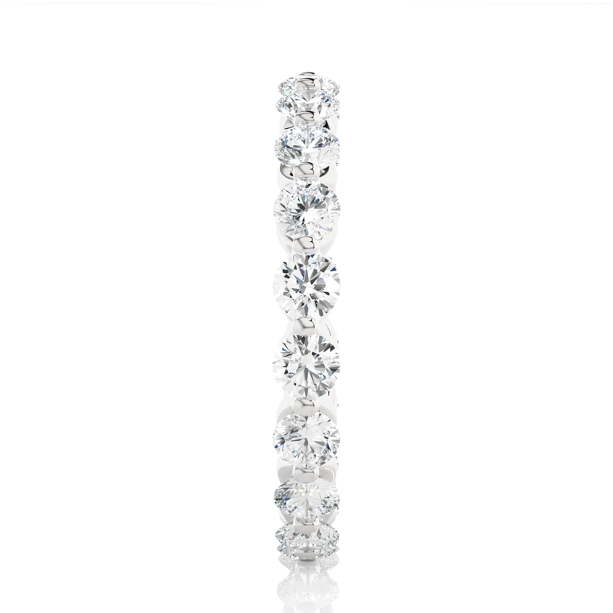 Lab Diamond Luxe Eternity Wedding Band