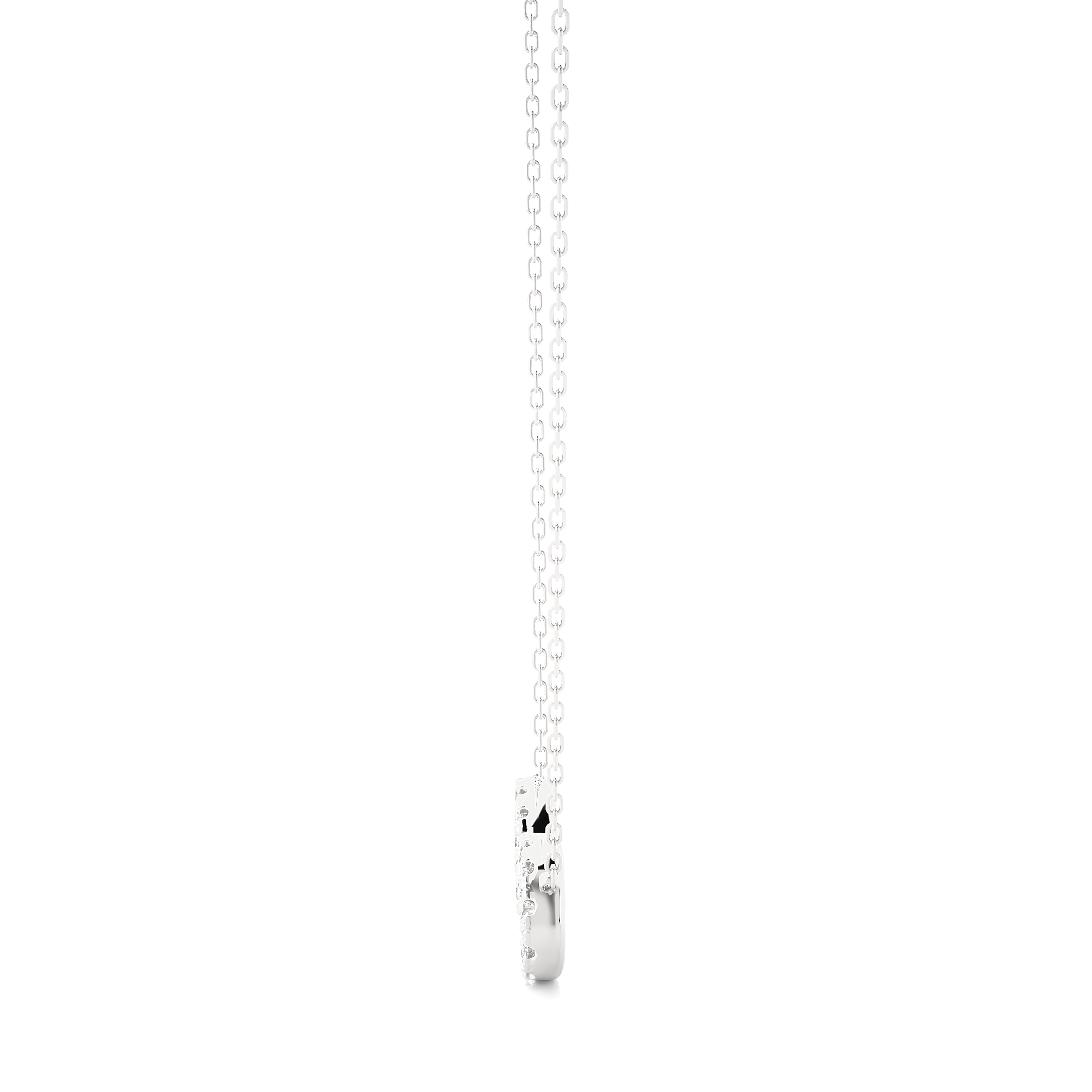 Infinity Lab Grown Diamond Pendant Necklace