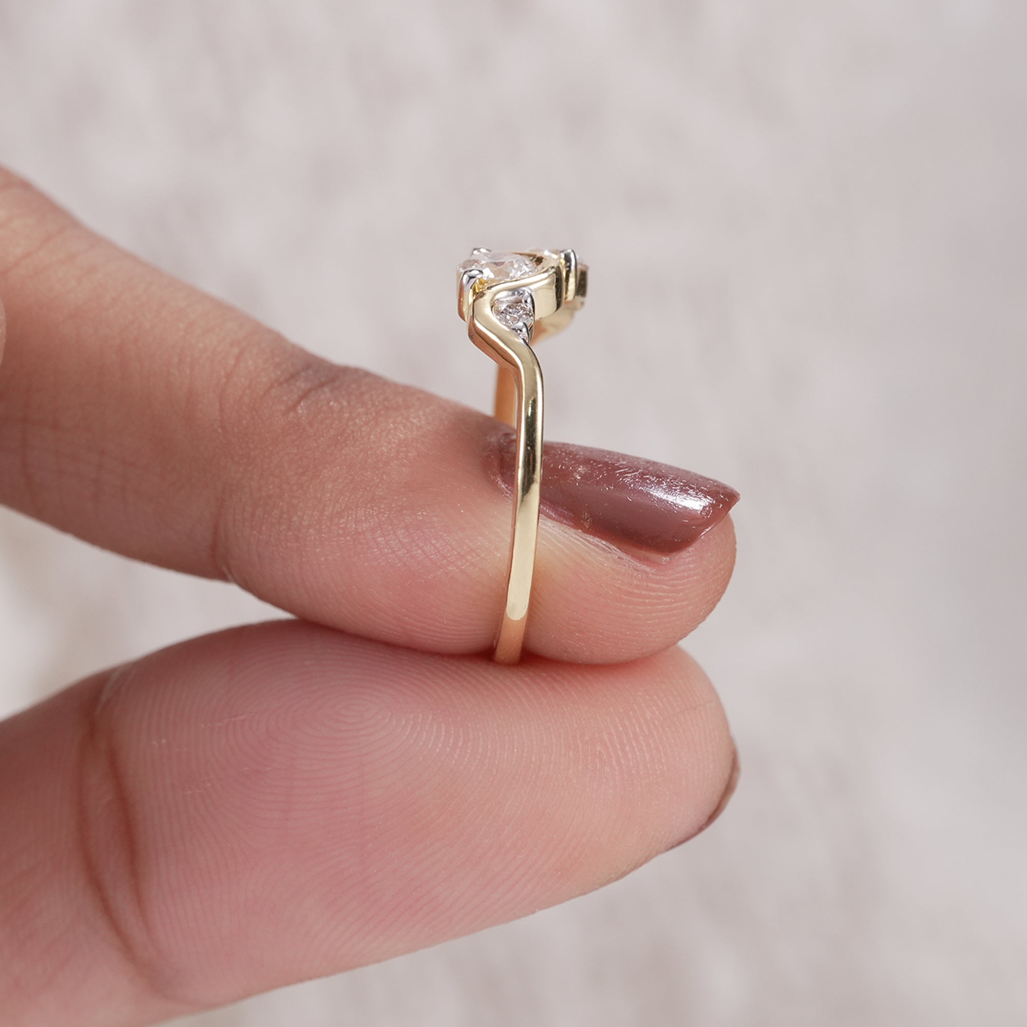 Fine jewelry anniversary band crafted with lab grown diamonds.