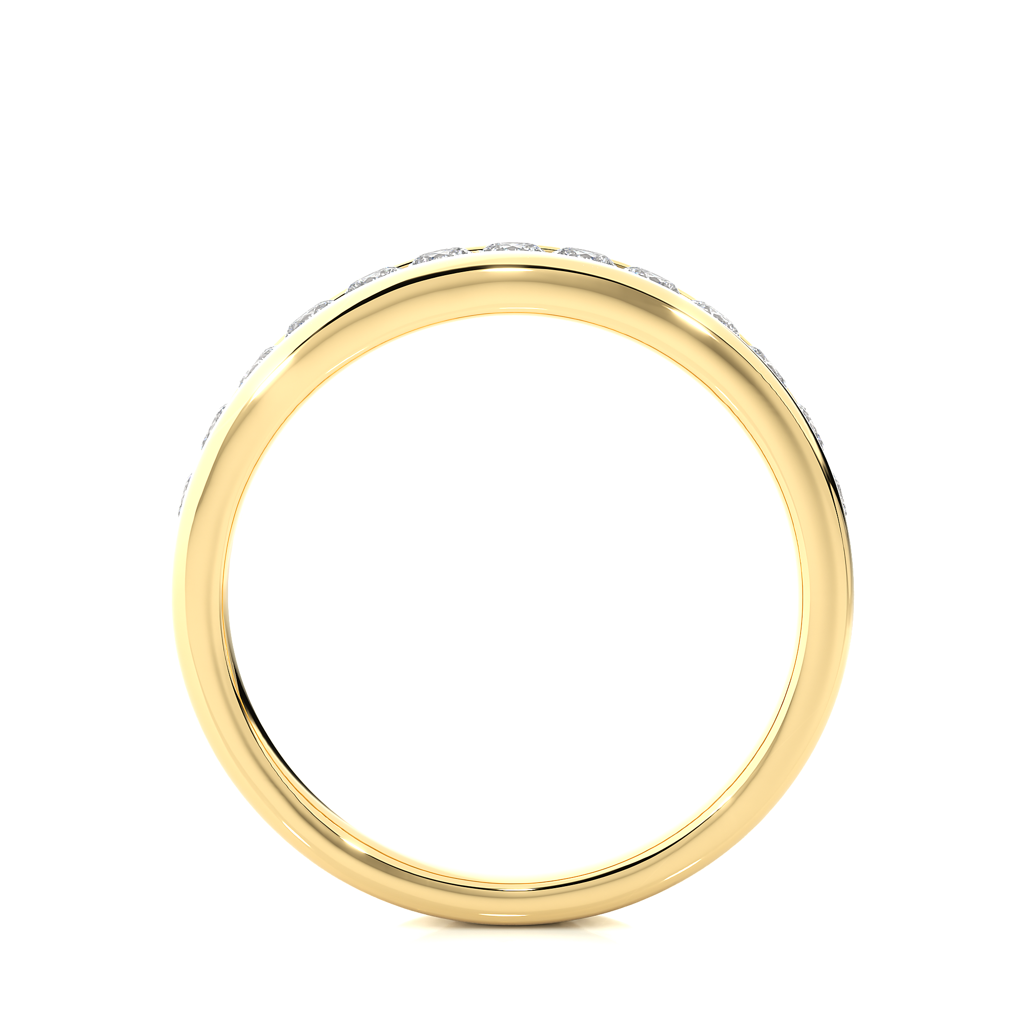 Channel Set Lab Grown Diamond Eternity Ring