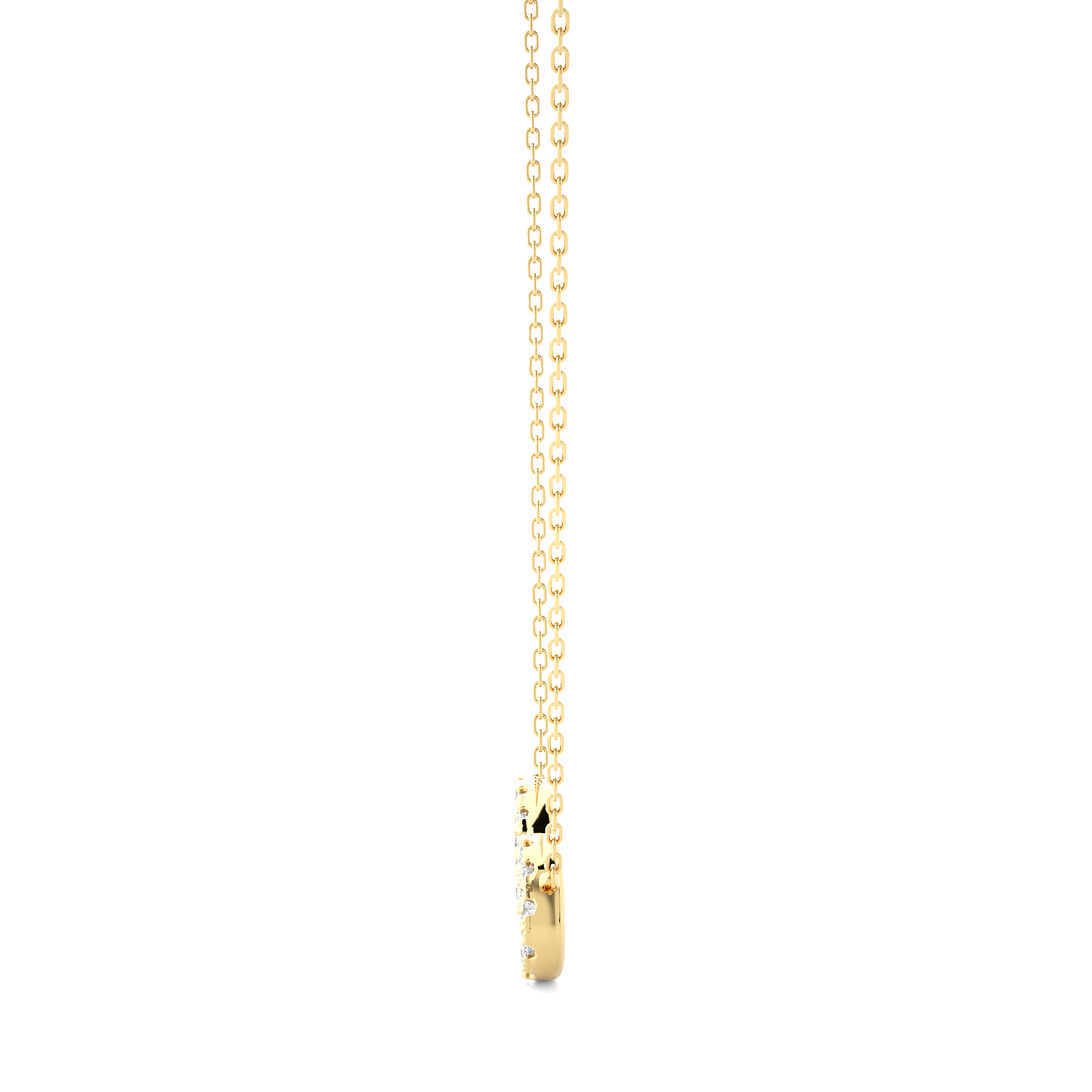 Infinity Lab Grown Diamond Pendant Necklace
