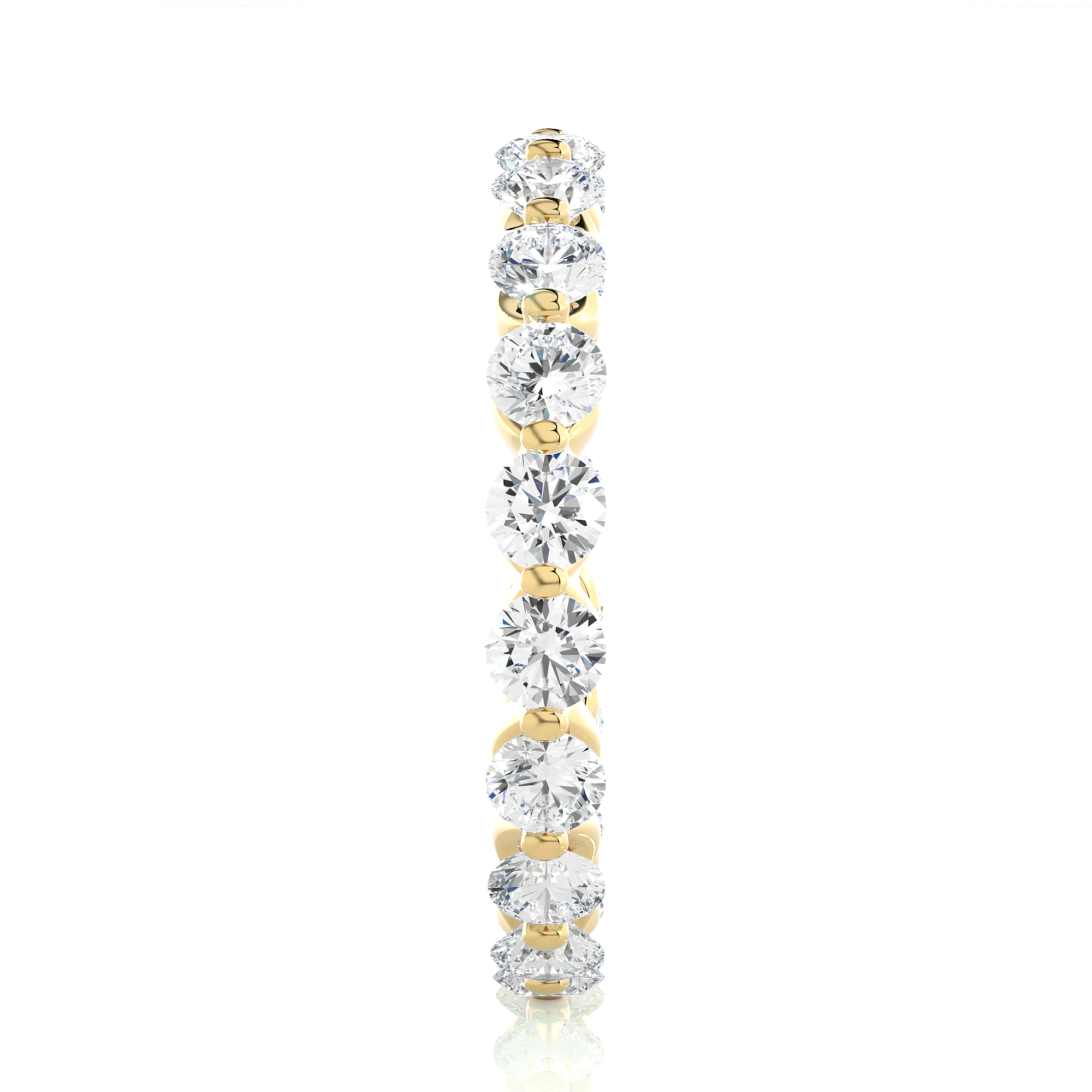 Lab Diamond Luxe Eternity Wedding Band