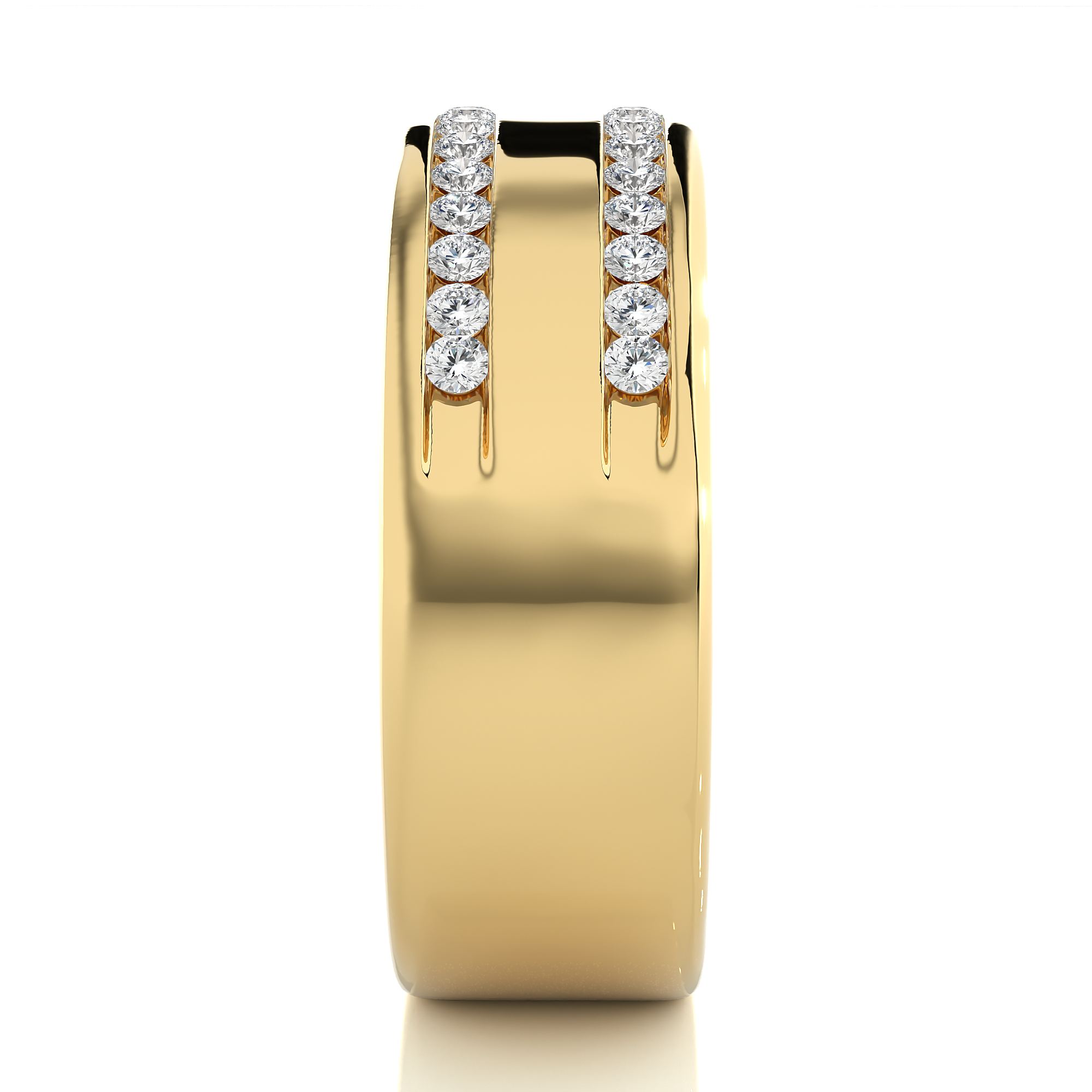 Lab Grown Diamond Luxury Men’s Wedding Band