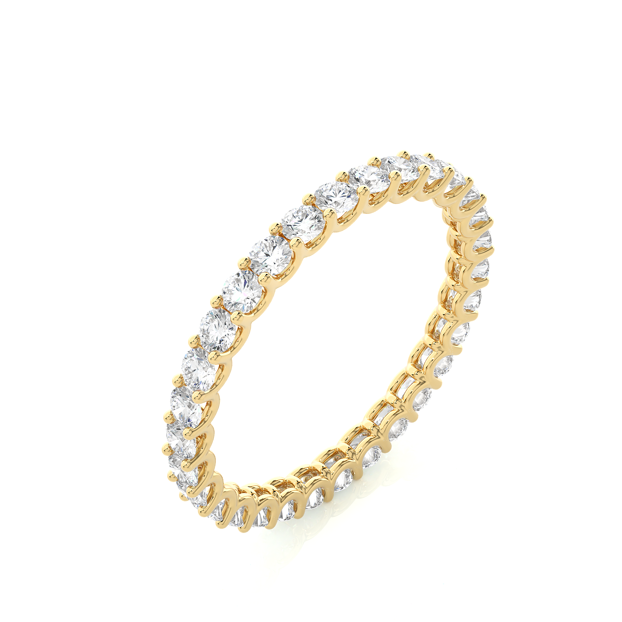 Classic Lab Grown Diamond Eternity Wedding Band