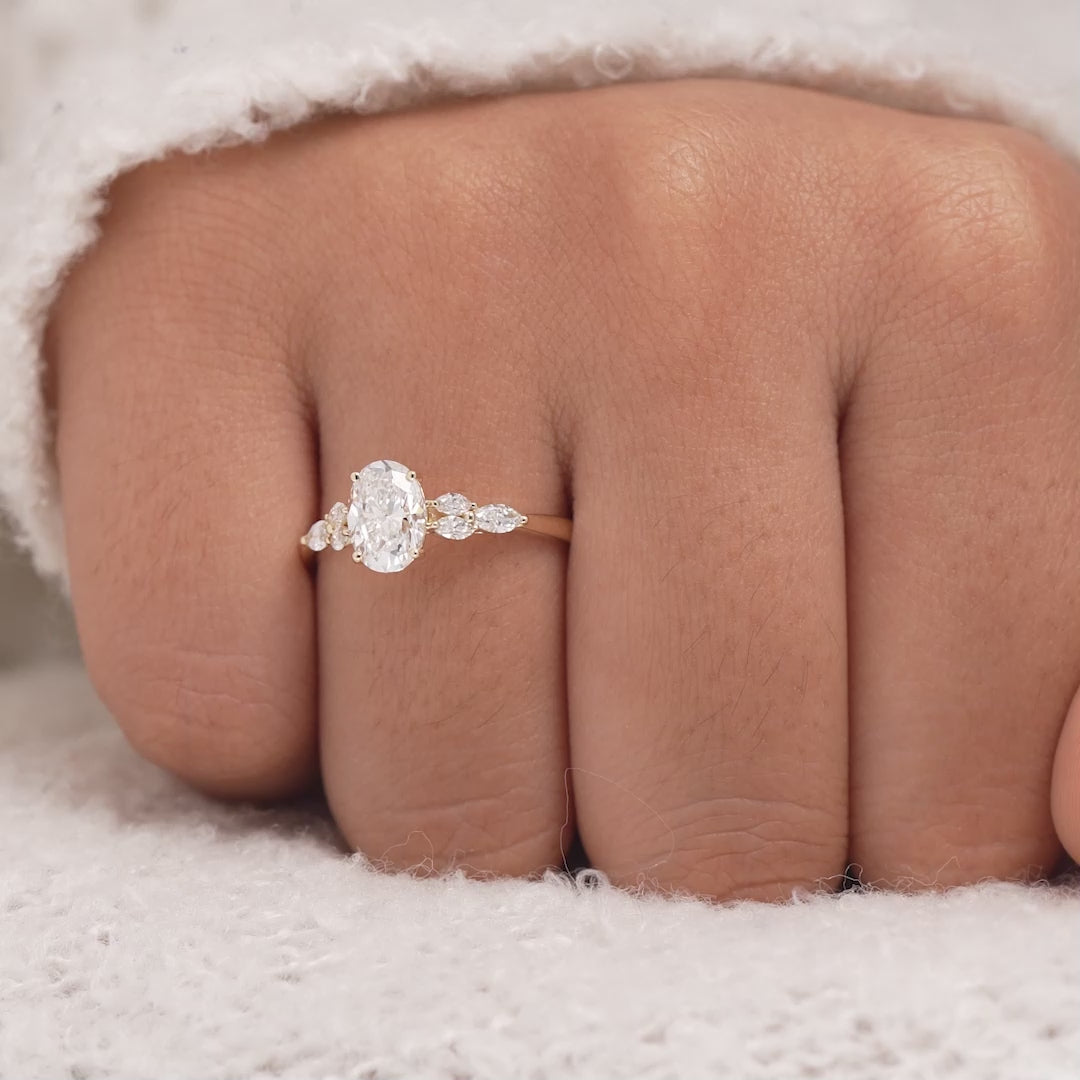 oval-lab-grown-diamond-floral-engagement-ring