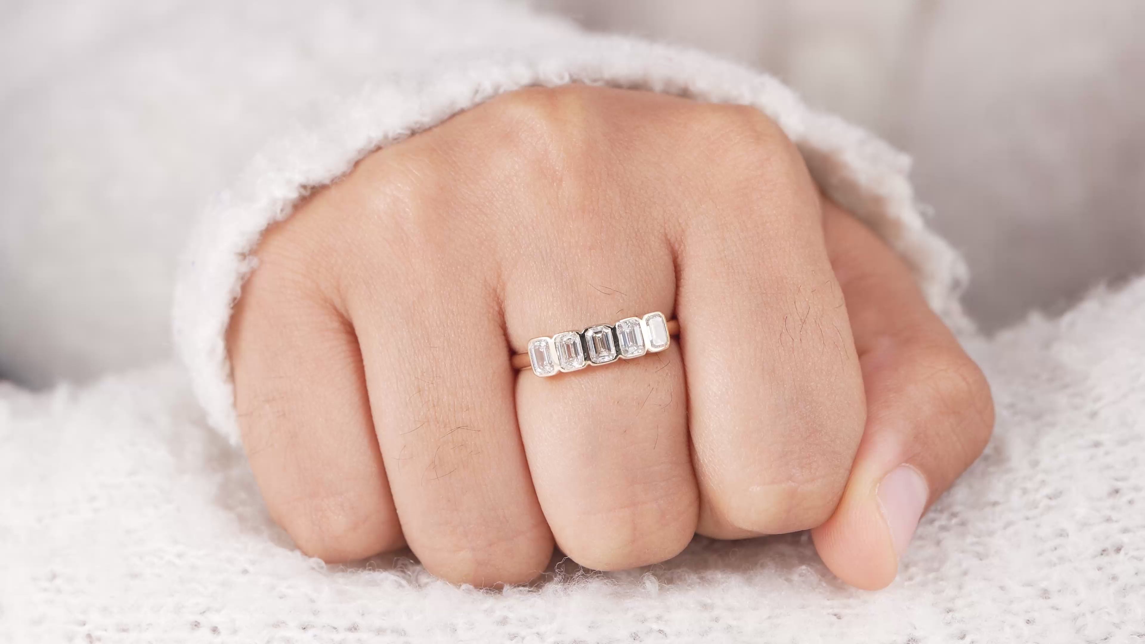 5-stone-emerald-lab-grown-diamond-half-eternity-ring