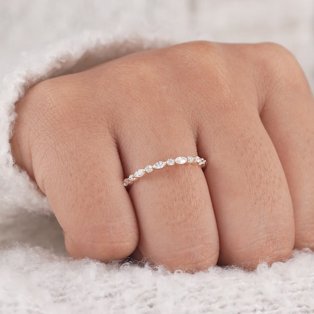 round-marquise-diamond-half-eternity-stackable-wedding-band