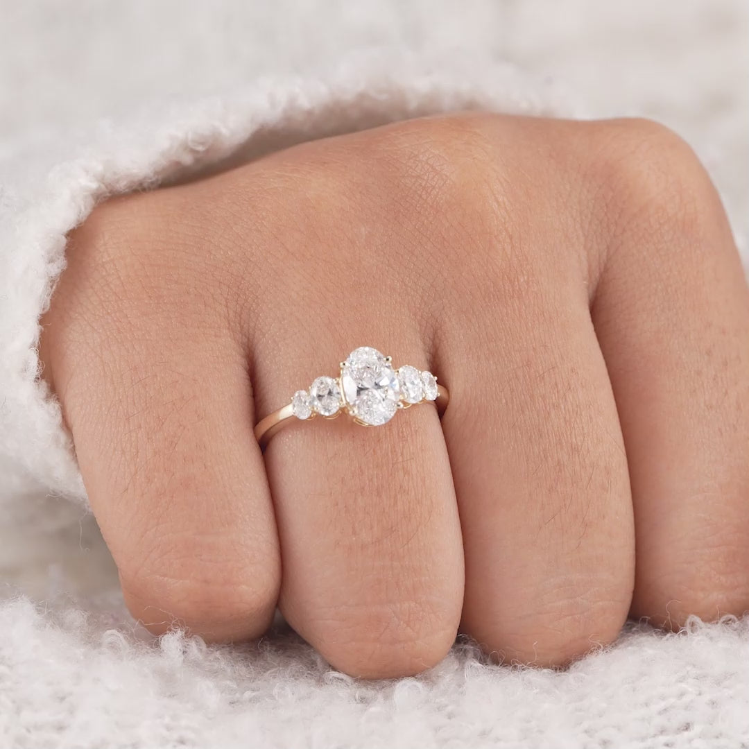 oval-lab-grown-diamond-5-stone-engagement-ring